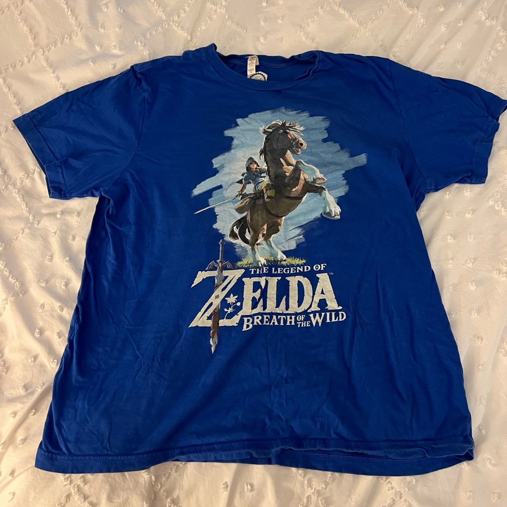 Zelda | Mens t-shirt | X-Large | Blue